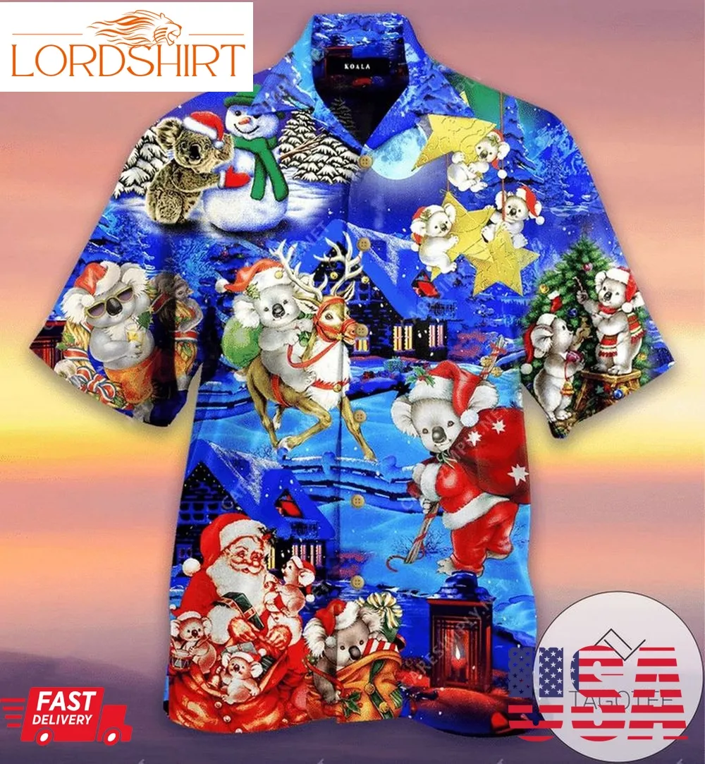 Find Hawaiian Aloha Shirts Cute Koala Christmas