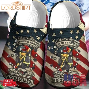 Firefighter Pride Clog Crocs Crocband Clog