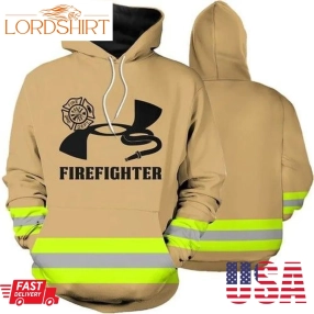 Firefighter Skull Fire Dept Men And Women 3D Full Printing Hoodie