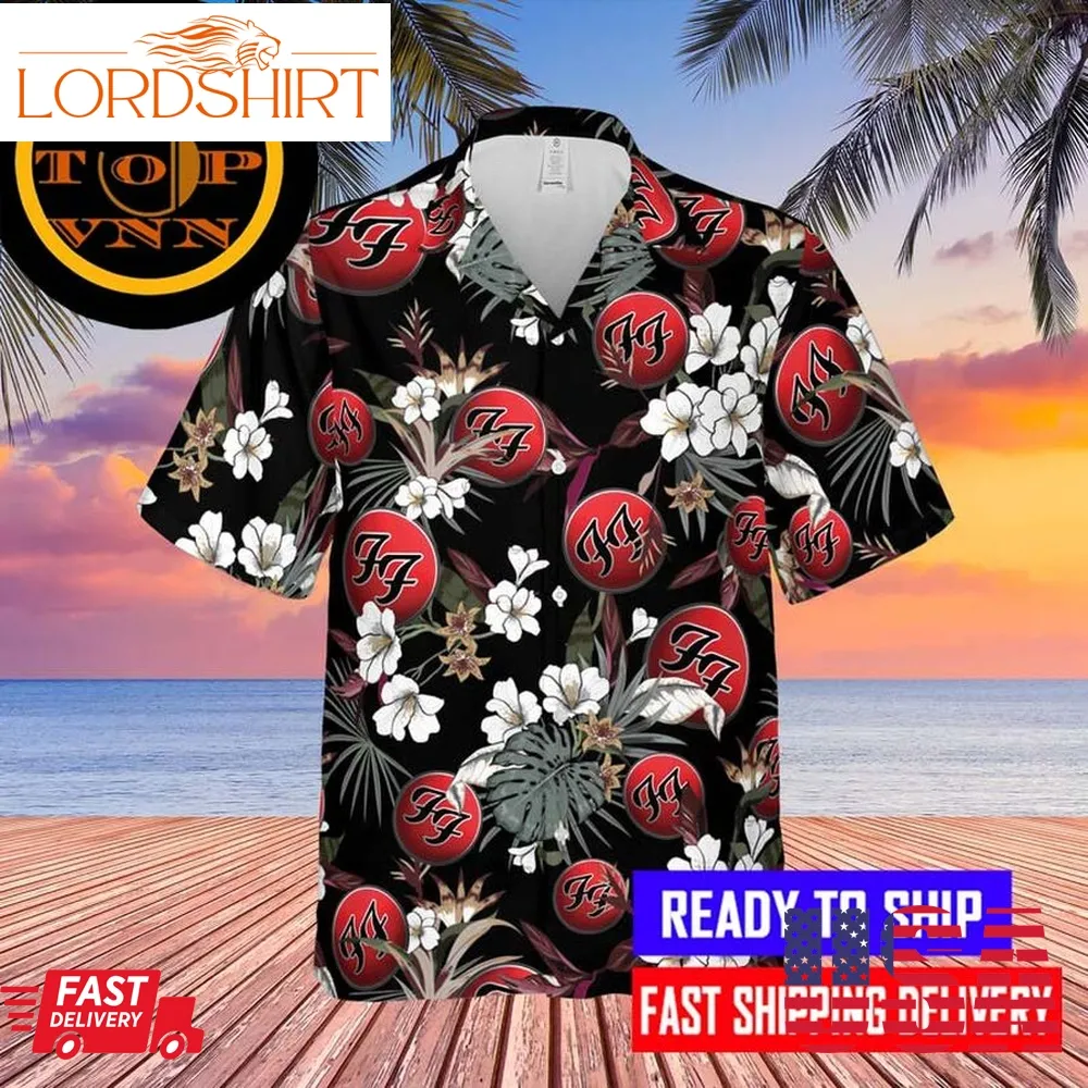 Foo Fighters Rock Music Hawaiian Shirt