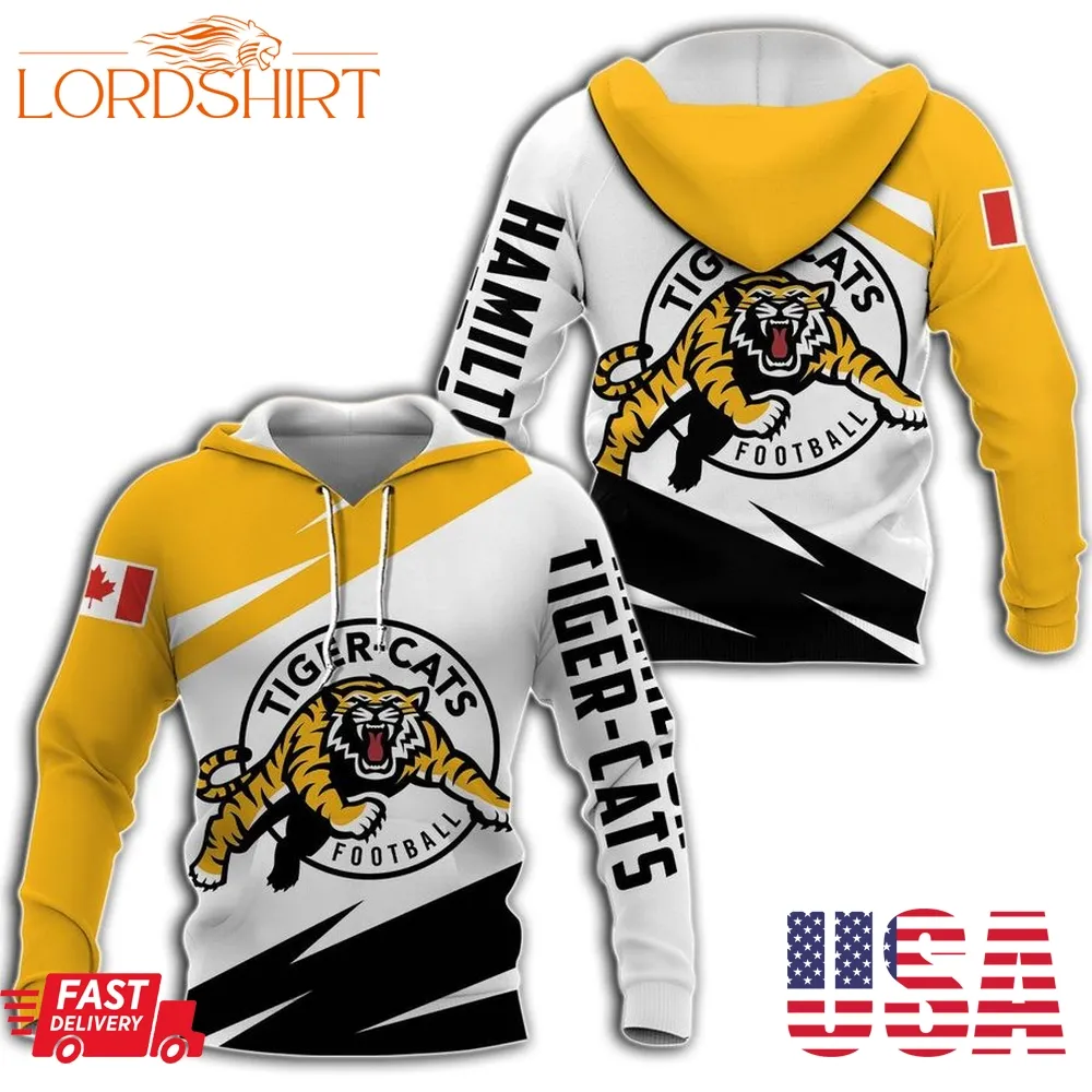 Football Club Hamilton Tiger Cats Cfl 3D Shirt, Hoodie