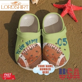 Football Personalized Sku 1087 Crocs Clog Shoes