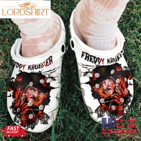 Freddy Krueger Halloween Crocs Classic Clogs Shoes