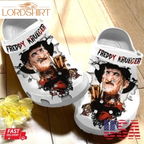 Freddy Krueger Halloween Crocs Crocband Clog Comfortable Water Shoes