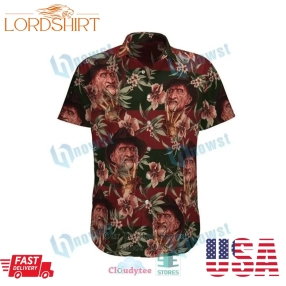 Freddy Krueger Halloween Movie Horror Hawaiian Shirt