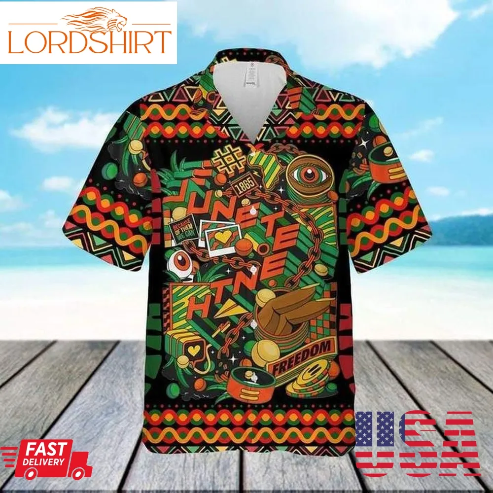 Freedom Symbol For Juneteenth Day Hawaiian Shirt Pre10432, Hawaiian Shirt, Beach Shorts, One Piece Swimsuit, Polo Shirt, Funny Shirts, Gift Shirts