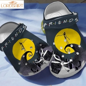 Friend Halloween Nightmare Before Christmas Moonlight Slippers Crocs Halloweener