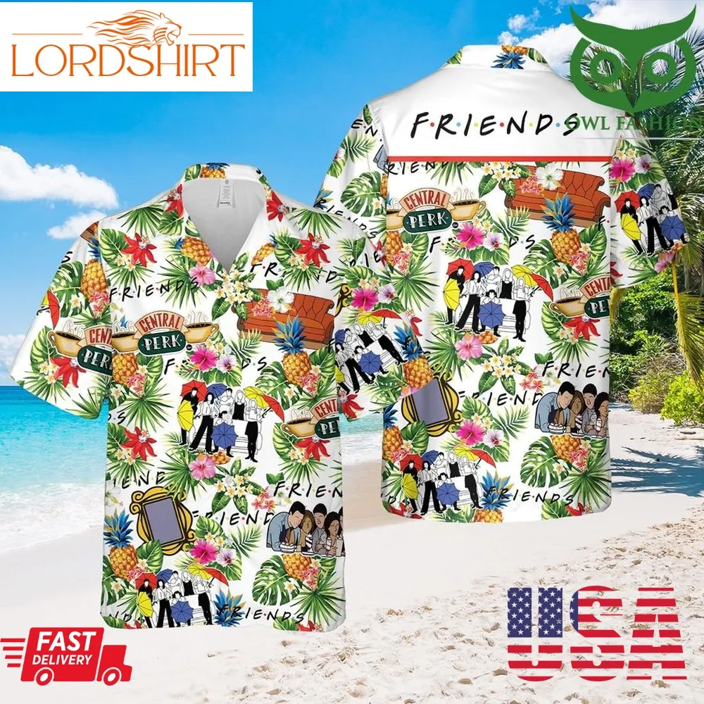 Friends Aloha White Tropical Summer Beach Hawaii Style Hawaiian Outfit