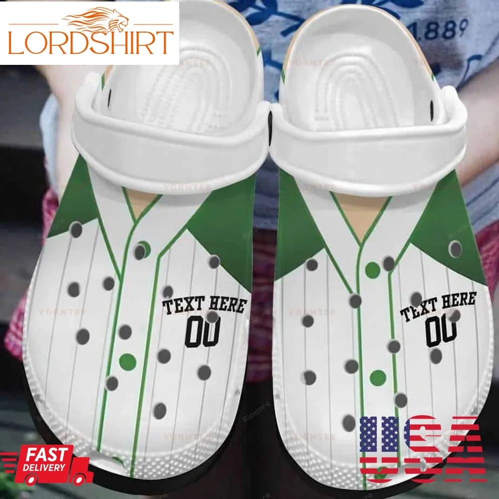 Funny Shirt Baseball Shoes Crocs For Batter Uniform Baseball Shoes Crocbland Clog  For Mens And Womens