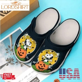 Funny Snoopy Halloween 6 Gift For Lover Rubber Crocs Crocband Clogs, Comfy Footwear