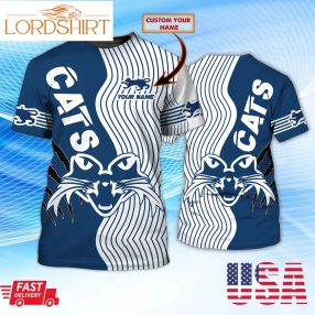 Geelong Cats Personalized Name 3D Shirt