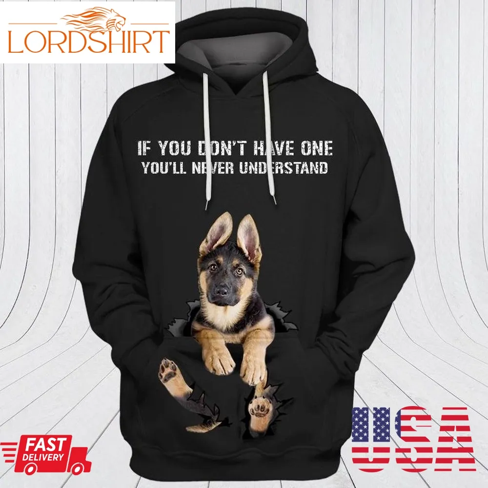 German Shepherd Dog 3D Hoodie