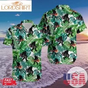 Get Here Guitarist Bigfoot Love Music Summer Vibe Tropical Hawaiian Aloha Shirts