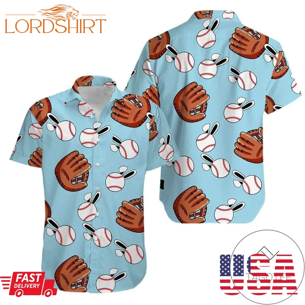 Get Now Hawaiian Aloha Shirts Baseball Bunny Happy Easter Day V