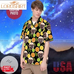 Get Now Lime Fruit Custom Photo Of Your Dog Pet Tropical Authentic Hawaiian Shirt 2023S 3D 2808L