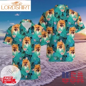 Get Now Pomeranian Dog Tropical Full Authentic Hawaiian Shirt 2023S