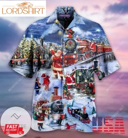 Get Now Train To Christmas 2020 Unisex Authentic Hawaiian Shirt 2023