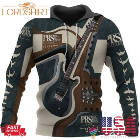 Gift For Music Lover Cool Prs Guitar 3D All Over Printed Shirt Unisex Size Hoodie Ln