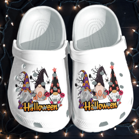 Gnomes Boo Boo Halloween Shoes Clog   Funny Halloween Crocs Crocband Clog Birthday Gift For Boy Girl