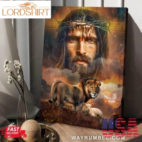 God Poster, Lion King, God And Lamb, Jesus Christ