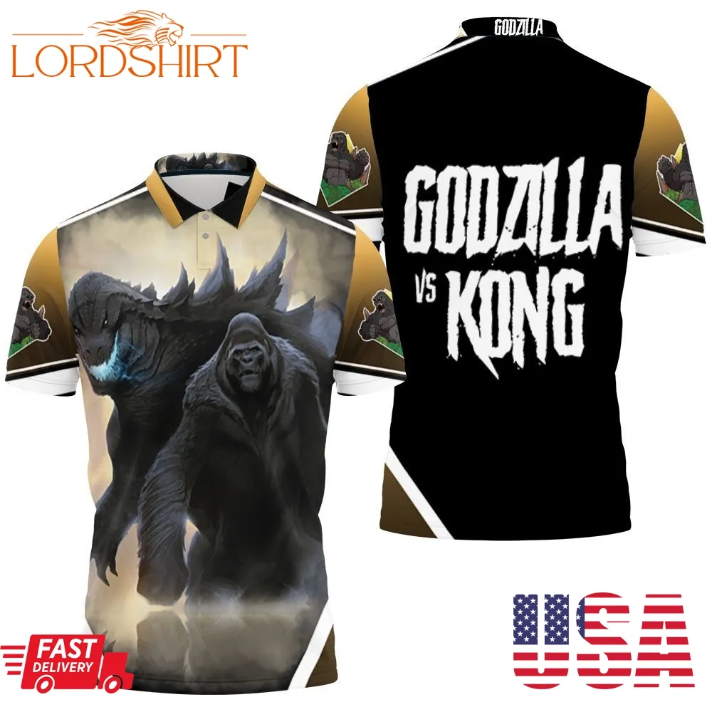 Godzilla Vs Kong All They Want Is Their Family Godzilla Vs Kong Polo Shirt All Over Print Shirt 3D T Shirt