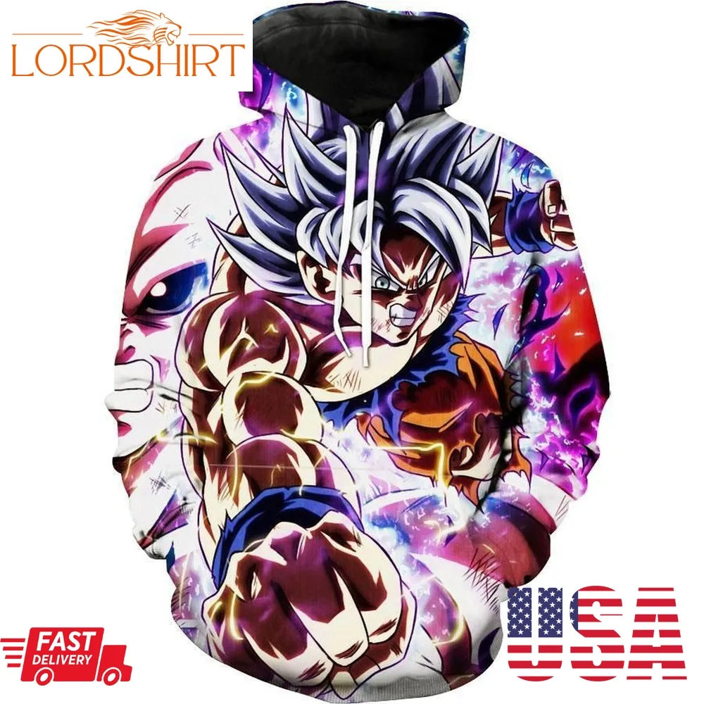 Goku And Jiren Dragon Ball Super Universe Arc Hoodie 3D