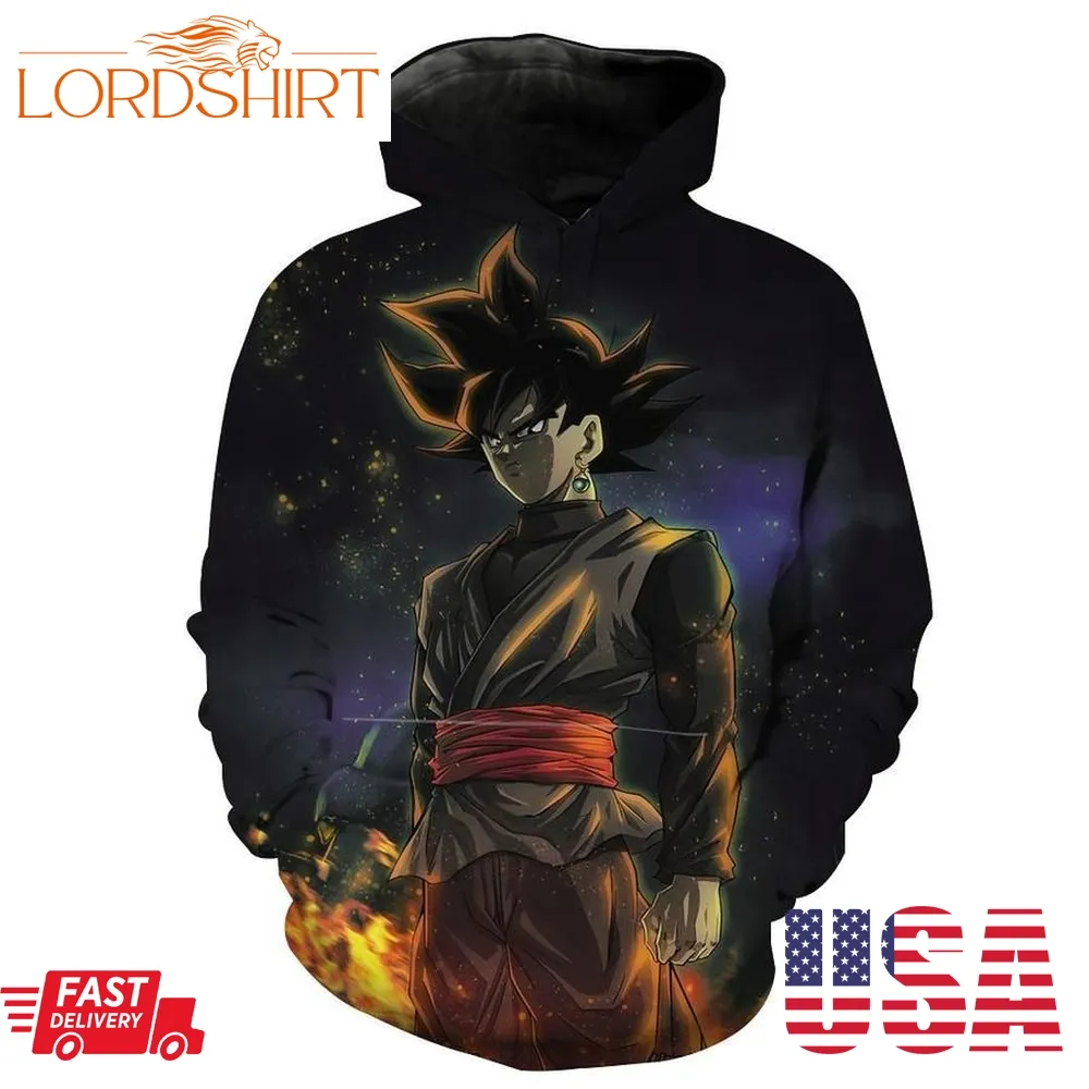 Goku Black Dragon Ball Super Hoodie 3D