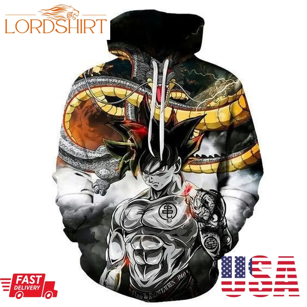 Goku Dragon Ball Z Pullover Hoodie