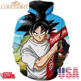 Goku Streetwear Hoodie Dragon Ball Z Hype Clothing