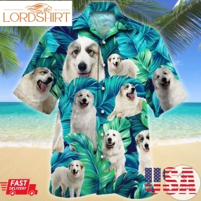 Great Pyrenees Dog Lovers Hawaiian Shirt