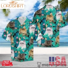 Grumpy Cat Tropical Hawaiian Shirt Summer