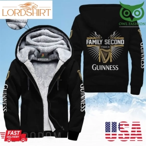 Guinness Family Second Fleece Zip Up Hoodie