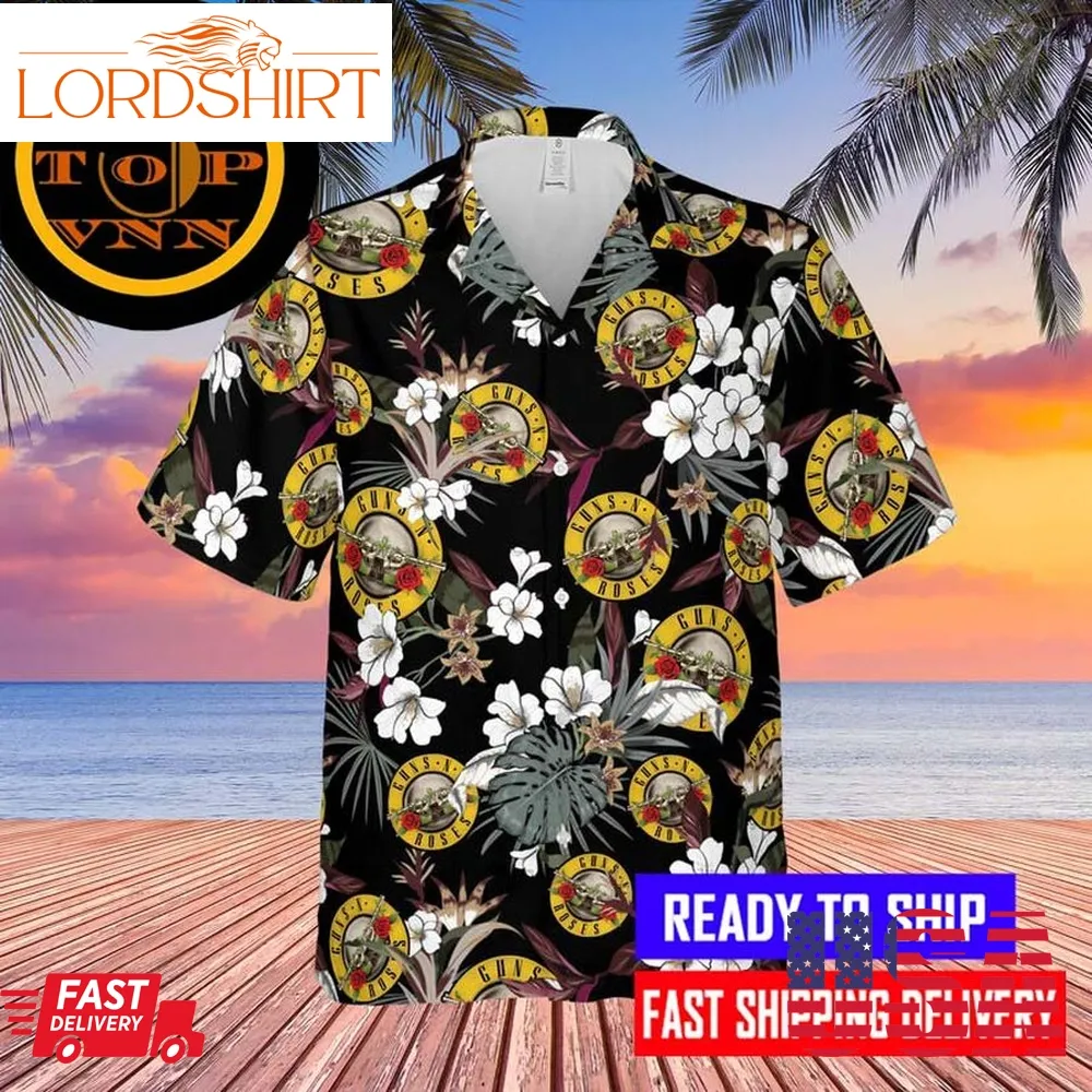 Guns N Roses Rock Music Hawaiian Shirt