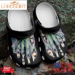 Halloween Beast Foot Horror Crocs Crocband Clogs