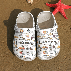 Halloween Bucket List Crocs Crocband Clogs