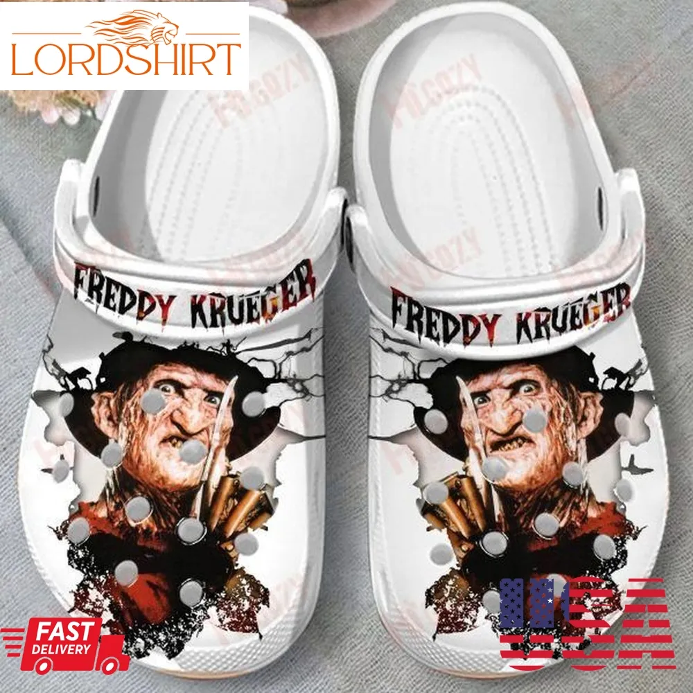 Halloween Crocs, Horror Crocs, Freddy Krueger Crocs