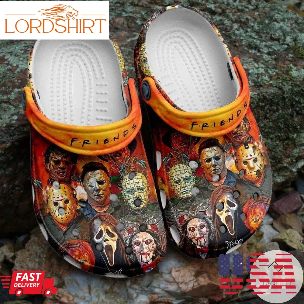 Halloween Friends Horror Movie Characters Crocs Crocband Clogs