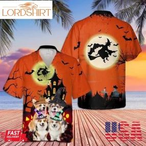 Halloween Hawaiian Shirt, Print Aloha Short Sleeve Unisex Shirt