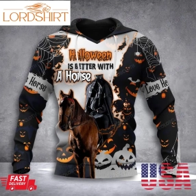 Halloween Is Better With A Horse Headless Knight 3D Hoodie