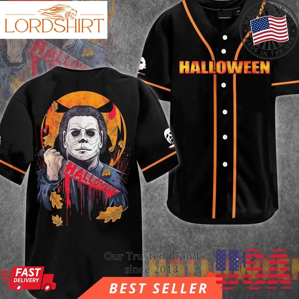 Halloween Michael Myers Baseball Jersey