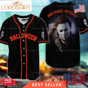 Halloween Michael Myers Horror Horror Baseball Jersey