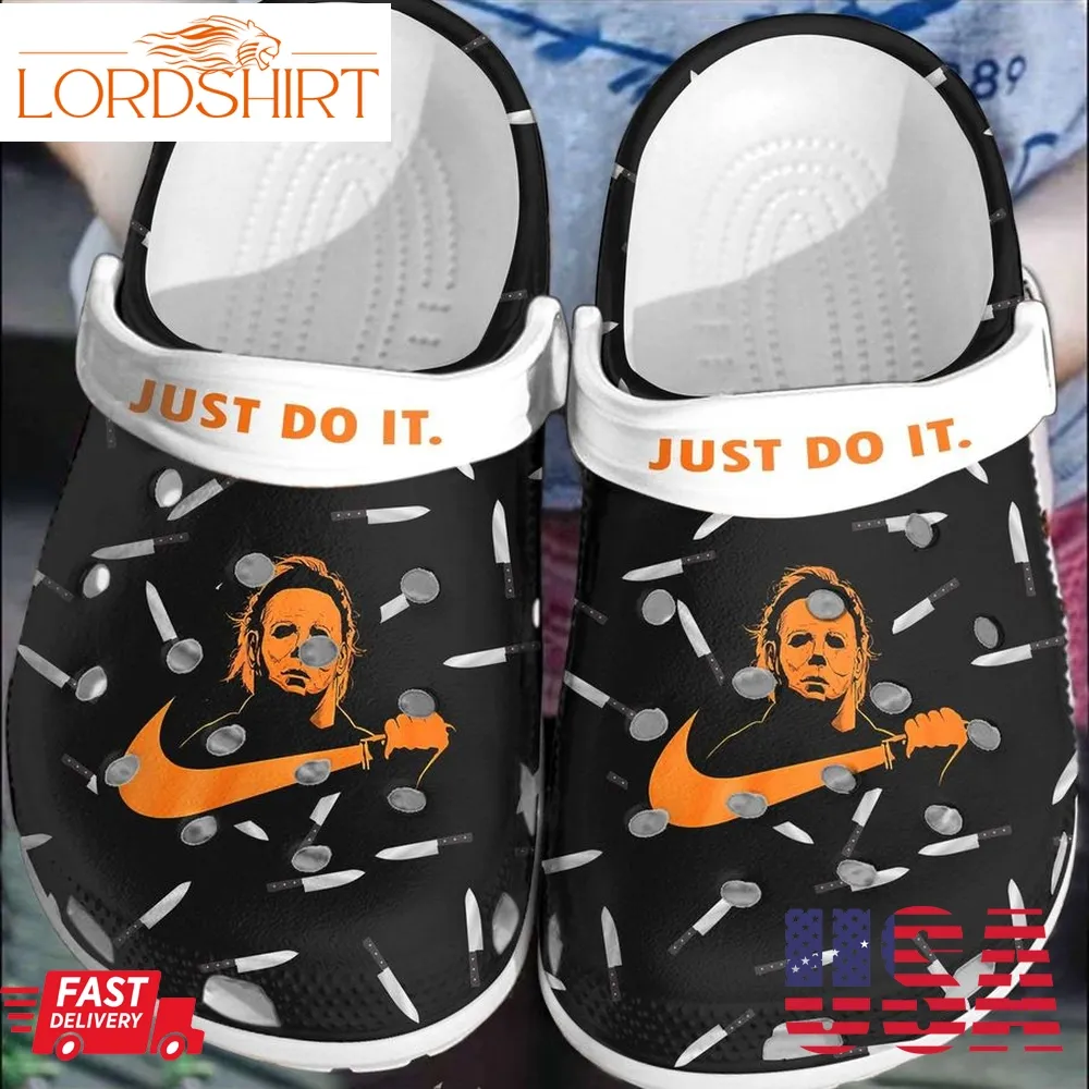 Halloween Movie Just Do It Michael Myers Characters Horror Movie Crocs Crocband Clogs