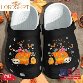 Halloween Penguin Pumpkin Shoes Clog Crocs Crocband Clog Birthday Gift For Boy Girl