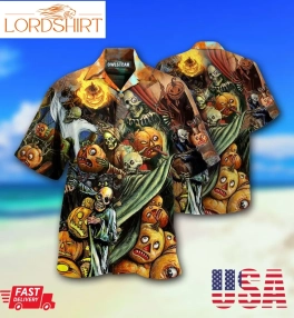 Halloween Pumpkin Scary Limited   Hawaiian Shirt