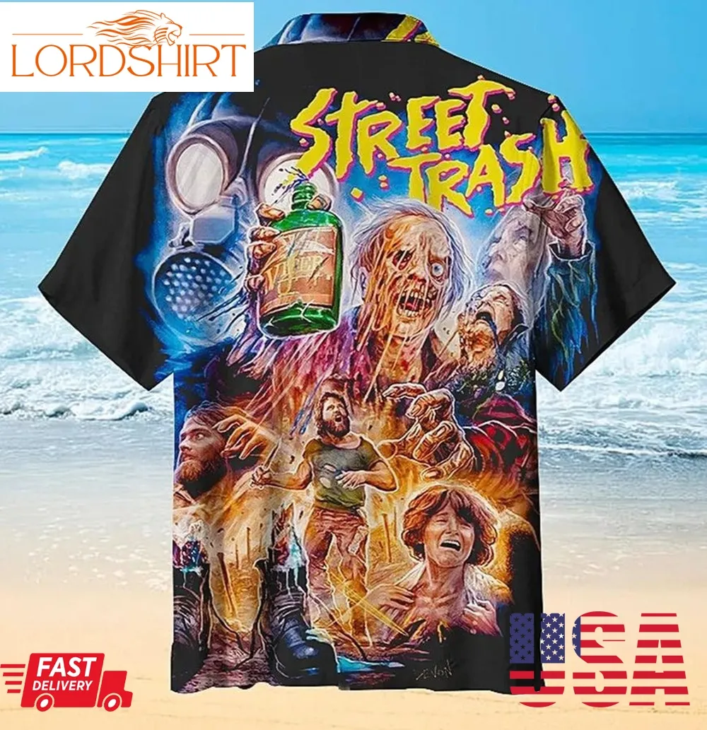 Halloween Street Trash Hawaiian Shirt