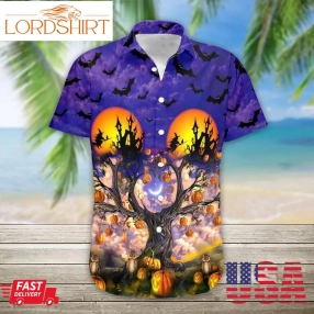 Halloween Tropical Hawaiian Shirt Pre13005, Hawaiian Shirt, Beach Shorts, One Piece Swimsuit, Polo Shirt, Funny Shirts, Gift Shirts, Graphic Tee
