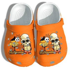 Halloween Turtle Skull Tattoo Shoes Clog   Animal In Halloween Crocs Crocband Clog Birthday Gift For Man Woman