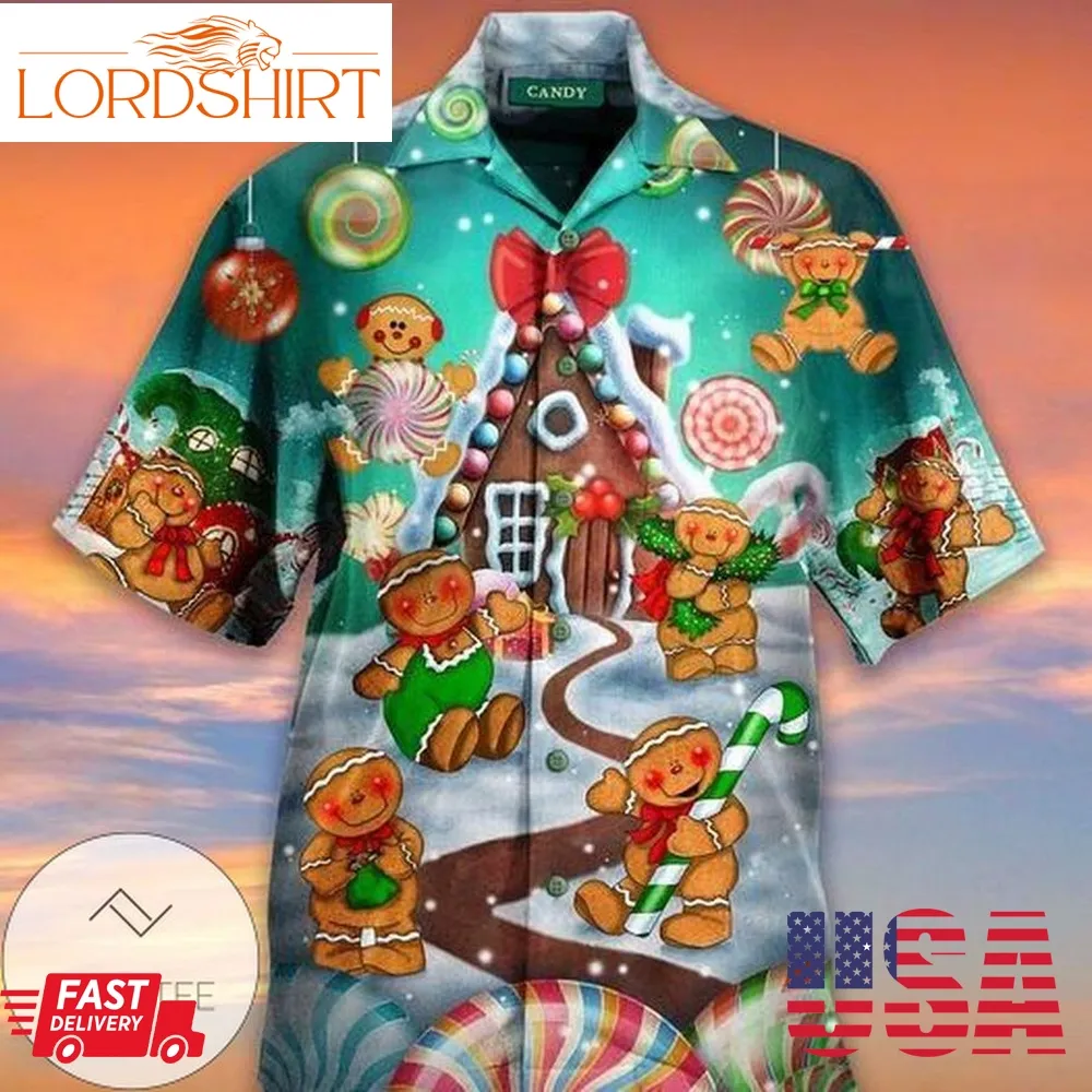 Happy Cookie With Christmas Authentic Hawaiian Shirt 2023S