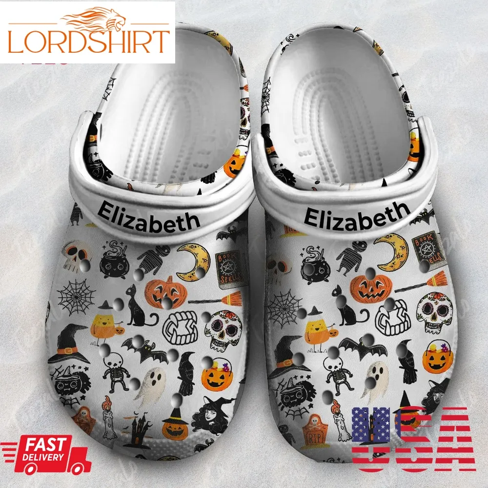 Happy Halloween Personalized Clogs Shoes