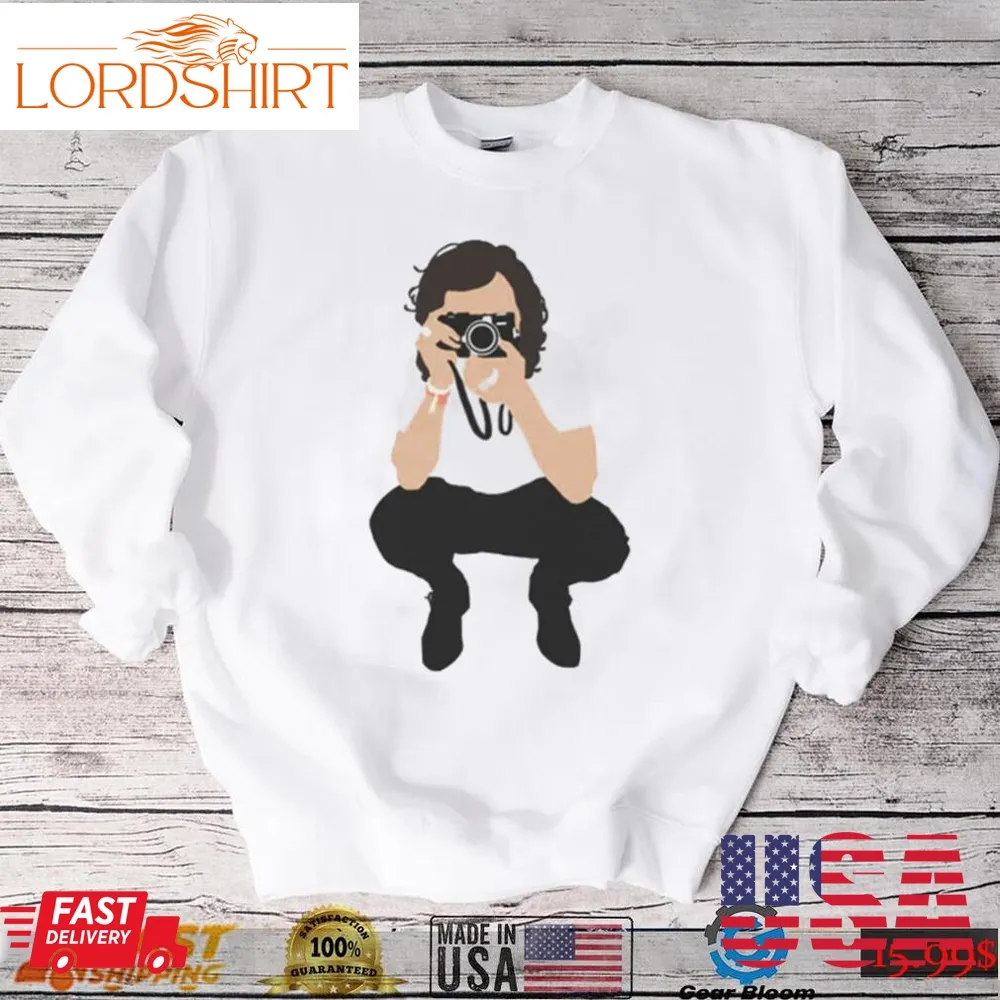 Harry Styles Themed T Shirt &8211; Perfect Gift For Photographers